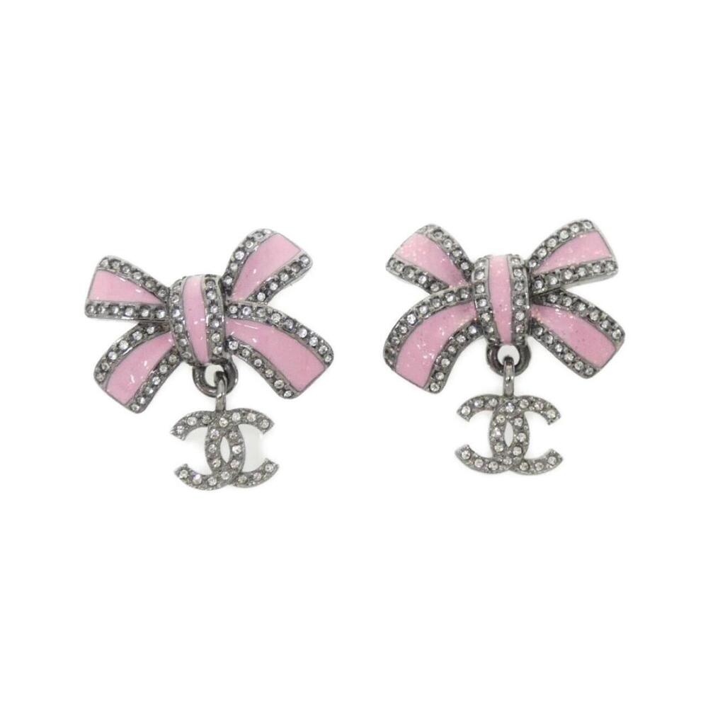 CHANEL Silver Earrings